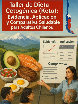 Imagen del curso Taller de Dieta Cetogénica (Keto): Evidencia, Aplicación y Comparativa Saludable para Adultos Chilenos
