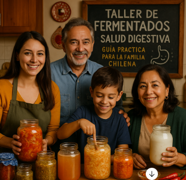 Imagen del curso Taller de Fermentados y Salud Digestiva: Guía Práctica para la Familia Chilena